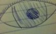 Zeichnung ein Auge