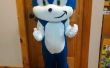 Childrens Sonic das Hedgehog-Maskottchen Kostüm