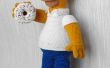 Homer Simpson Crochet Toy