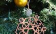 Laser-Cut Schneeflocke Ornament