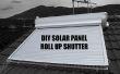 DIY Solar-Panel roll-up Verschluss (solar Vorhang, Tapparella Solare)