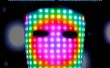 Tragbare LED-Matrix Gesichtsmaske