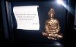 Super Sculpey Buddha in einer Shadow-Box