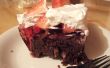 Glutenfreie Schokolade Brownie Jelly Erdbeer-Sahne-Torte! 