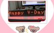 Spezielle Valentines Geschenk gemacht mit MAX7219 Dot-Matrix-Modul