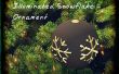 Schneeflocke Ornament beleuchtet