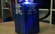 Papercraft TARDIS mit Arbeitslicht