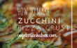 Wie erstelle ich Zucchini Pizza Kruste | Glutenfreie
