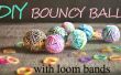 DIY-Bouncy Ball mit Loom Bands