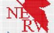 Neon Genesis Evangelion Cross Stitch: NERV-Logo