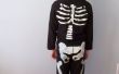 Gefrierschrank Papier Skelett Kostüm