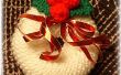 Last Minute Weihnachten Pin oder Ornament zu stricken! 