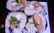 Speck-Sushi-Rollen