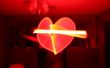 Herz Foto mit Lichtschwert