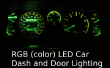 RGB LED Auto Armaturenbrett und Tür Beleuchtung