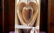 Valentinstag - gefaltet Buchkunst - Herz im Inneren ein Herz
