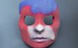 Tragbare 3D gedruckt Selbstportrait - Maske