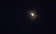 Mond aus meinem Hinterhof und Telascope