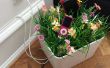 Blumenkasten für Kabel versteckt und Gadgets aufladen