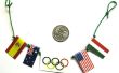 Pocket size Olympischen Bunting (Flags)