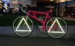 Fahrrad-Dreieck Rad Reflektoren -