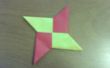 How to make an origami shuriken (Ninja Star)