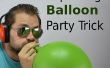 Explodierende Ballons ohne es zu berühren
