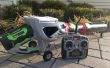 Remote Control Robot Jet Car - Laubbläser