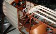 Sopwith Pup Instrumententafel und Le Rhone WW1 (Dummy-Motor für 1/3 Scale Sopwith Pup)