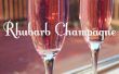 Rhabarber-Champagner