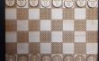 Laser schneiden Chess Board & Stücke