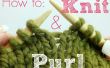 How to Knit & Purl... und Reime! 
