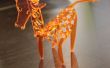 Acryl Giraffe Modell. 
