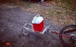 Fahrrad-Anhänger DIY Boot Anhänger Tag entlang Trailer Buddy Trailer Multi Purpose