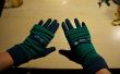 Zweifarben-doppellagige Handschuhe