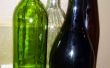 Wie Weinflaschen zum Basteln Prep