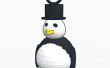 Pinguin-Ornament cool