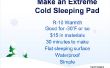 Winter schlafen Pad - einfache, R-10, $15, flach, wasserdicht