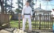 Grundlegenden Karate Haltungen