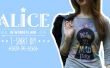 T-Shirt Alice im Wunderland DIY