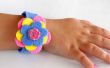 Machen Sie diese Blumen-Armband für den Frühling! 