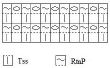 Riffelung 01 Muster Diagramm für tunesischen Häkeln