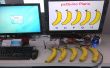 Ein Klavier mit Banane als Tastatur angetrieben durch PcDuino