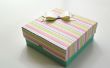 Wie erstelle ich eine Geschenkbox für Valentinstag - DIY Papier Handwerk