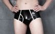 Herren Latex Y-Front Brief