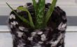 Einfach häkeln Abdeckung für Indoor/Outdoor Topfpflanze, Vase oder Glas! 