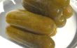 Old Fashioned fermentierter Knoblauch Dill Pickles