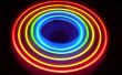 Wie dieses erstaunliche Spinning Rainbow Light Rad bauen!!! 