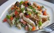 Schnelle und einfache Chicken Pasta Salat
