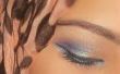 Lavendel inspirierte Augen Make-up